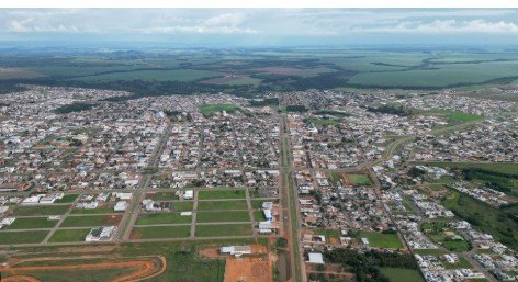 Vista aérea de Campo Verde MT