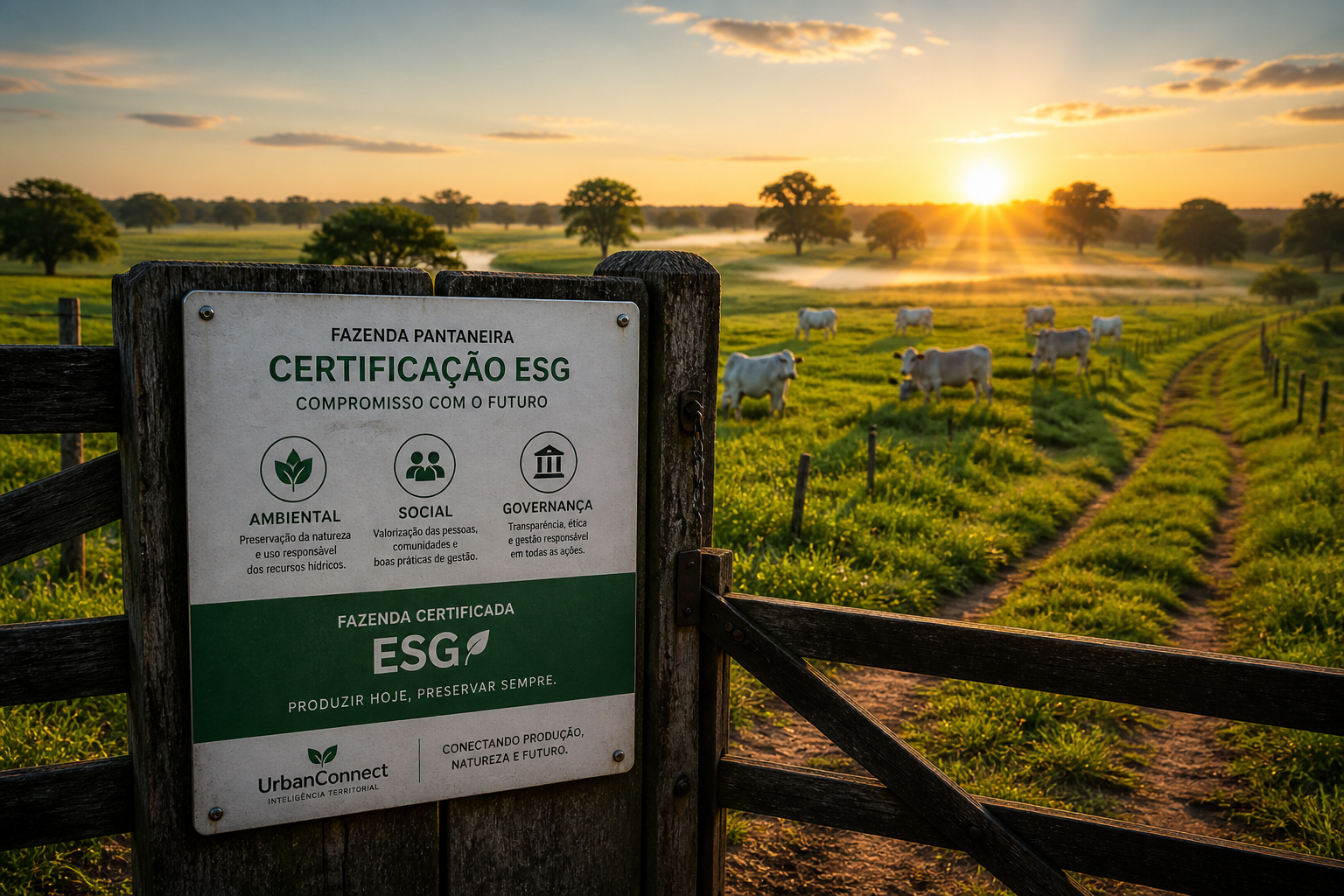 ESG chegou na porteira — certificação ambiental em fazenda de MT